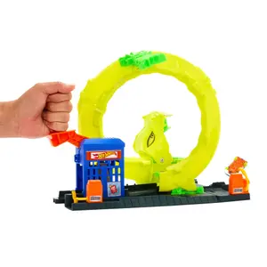 Κιβώτιο παιχνιδιών για παιδιά Mattel Hot Wheels Snake Spiral Attack image-1