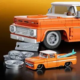 Jogos de carros Mattel Hot Wheels 62 Chevy Pickup Elite image-5