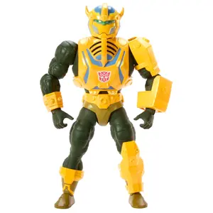 Figurita Mattel Transformers Bumblebee Armor Man-At-Arms