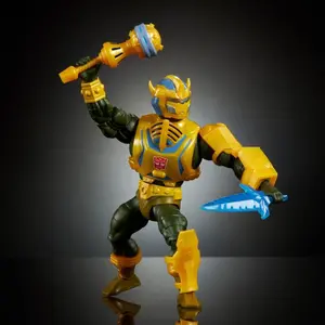 Figurita Mattel Transformers Bumblebee Armor Man-At-Arms image-1