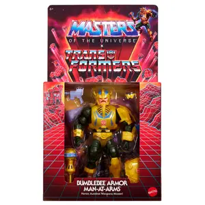 Figurita Mattel Transformers Bumblebee Armor Man-At-Arms image-2