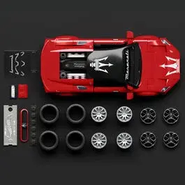Car games Mattel Hot Wheels Maserati MC20 Speed image-3