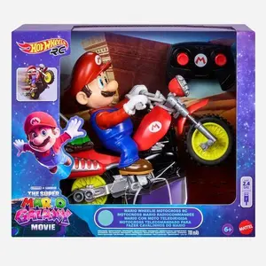 Jeux de voiture Mattel Hot Wheels Super Mario Bros - Super Mario Galaxy Movie Mario