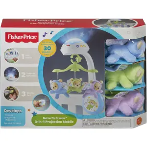 Soft Dreams Butterfly Mobile Toy Mattel France / Fisher image-0