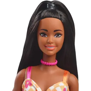 Doll Mattel Fashion Robe Fleur Barbie image-2