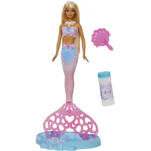 Doll Mattel Sirene Bulles Magiq Barbie image-1