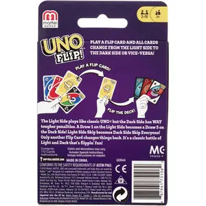 Uno-Kartenspiele Mattel France Flip Side image-2