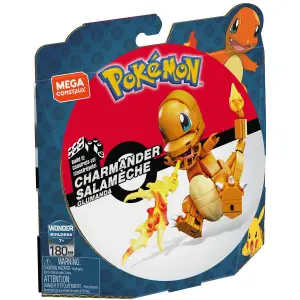 Figurine bricks construx salamèche Mattel France Pokémon image-1