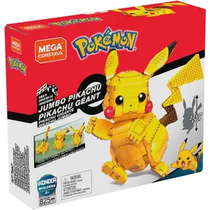 Giant pikachu building sets Mattel France Mg Construx