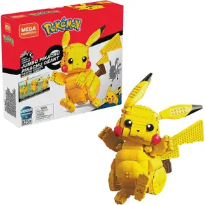 Giant pikachu building sets Mattel France Mg Construx image-4