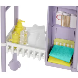 Barbie doll cof pediatrician blonde Mattel France image-2