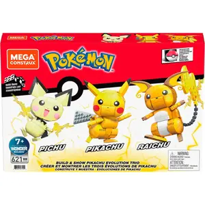 Bouw Spelletjes Mega Constru Pikachu Mattel France pok spe image-2