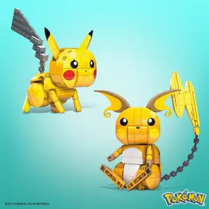 Bouw Spelletjes Mega Constru Pikachu Mattel France pok spe image-4