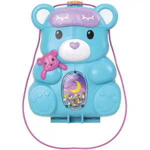 Building set teddy bear bag surprises Mattel France Polly image-1
