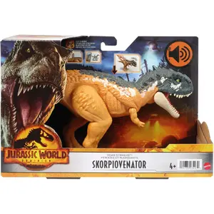Figurine skorpiovenator sound jworld Mattel France image-4