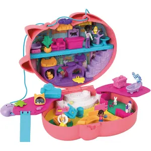 Figurine bag cat cuddle surprises Mattel France Polly image-0