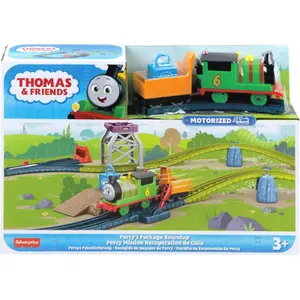 Track construction sets + motorized locomotives Mattel France Thomas image-3