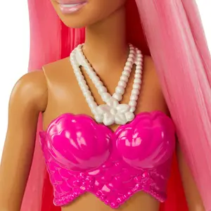 Pink mermaid doll Mattel France Barbie Dreamtopia image-4
