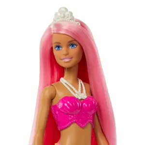 Pink mermaid doll Mattel France Barbie Dreamtopia image-3