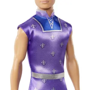 Doll Mattel France Ken Prince Blond image-4