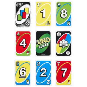 Uno card games Mattel France Flex image-4