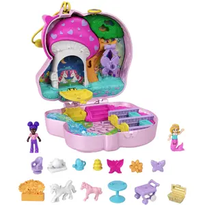 Unicorn forest figurine box Mattel France Polly Pocket image-1