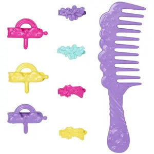 Barbie doll with magic braids Mattel France image-3