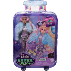 Barbie doll extra snow Mattel France image-0