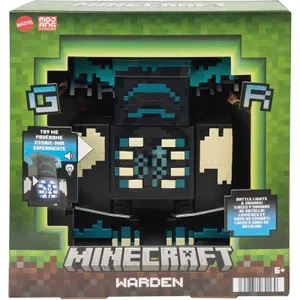 Warden figurine Mattel France Minecraft image-0