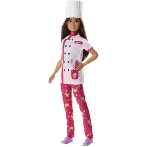 Barbie chef patissiere doll Mattel France image-1