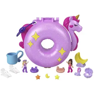 Unicorn buoy figurine Mattel France Polly Pocket image-0