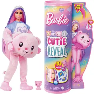 Barbie cutie reveal teddy bear doll Mattel France image-0