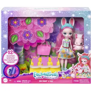 Doll +4 friends Mattel France Enchantimals V1 image-0