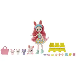 Doll +4 friends Mattel France Enchantimals V1 image-1