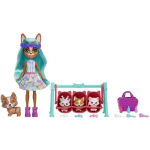 Doll +4 friends Mattel France Enchantimals V2 image-1