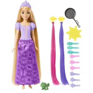 Κούκλα Mattel France Prncss Raiponce Chevelure image-1