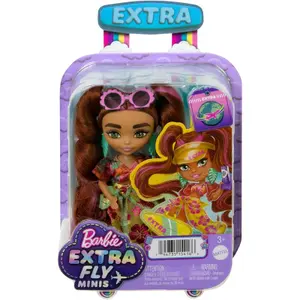 Barbie mini extra beach doll Mattel France image-0