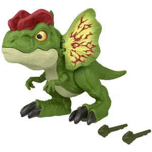 Baby doll dino dilophosaurus Mattel France Jworld image-0