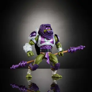 Figurine Mattel MOTU x TMNT: Turtles of Grayskull Donatello image-2