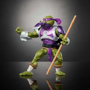 Figurine Mattel MOTU x TMNT: Turtles of Grayskull Donatello image-3