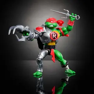 Figurine Mattel MOTU x TMNT: Turtles of Grayskull Raphael image-3