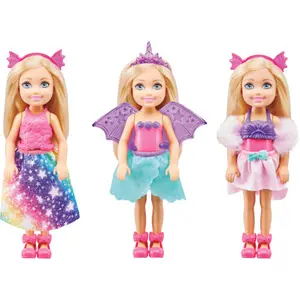 3 in 1 fantasy doll Mattel Barbie Dreamtopia Chelsea (GTF40) image-0