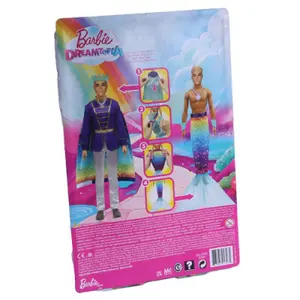2 in 1 Prince and Newt doll Mattel Barbie Ken Dreamtopia (GTF93) image-1