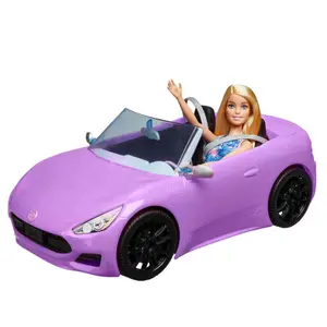 Purple convertible doll + doll Mattel image-2