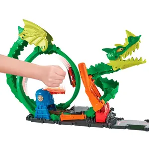 Imagination games Mattel Hot Wheels City Dragon Drive Firefight image-2