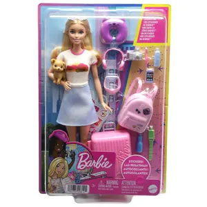 Poupée lets go on trip malibu doll Mattel image-0