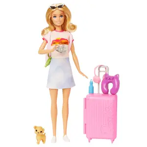 Poupée lets go on trip malibu doll Mattel image-3