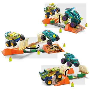 Giochi di auto Mattel Hot Wheels Mega-wrex Monster Trucks Mega Construx image-1
