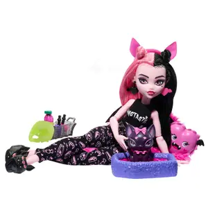 Puppe Mattel Monster High pyjama party Draculaura image-2