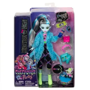 Poupée Mattel Monster High pyjama party Frankie Stein image-4